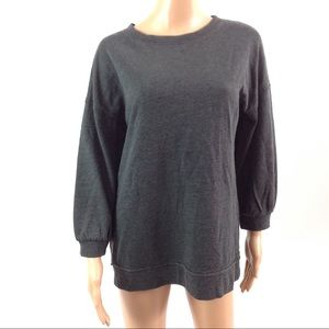 New Shades of Blonde Women Sweatshirt Size M Gray